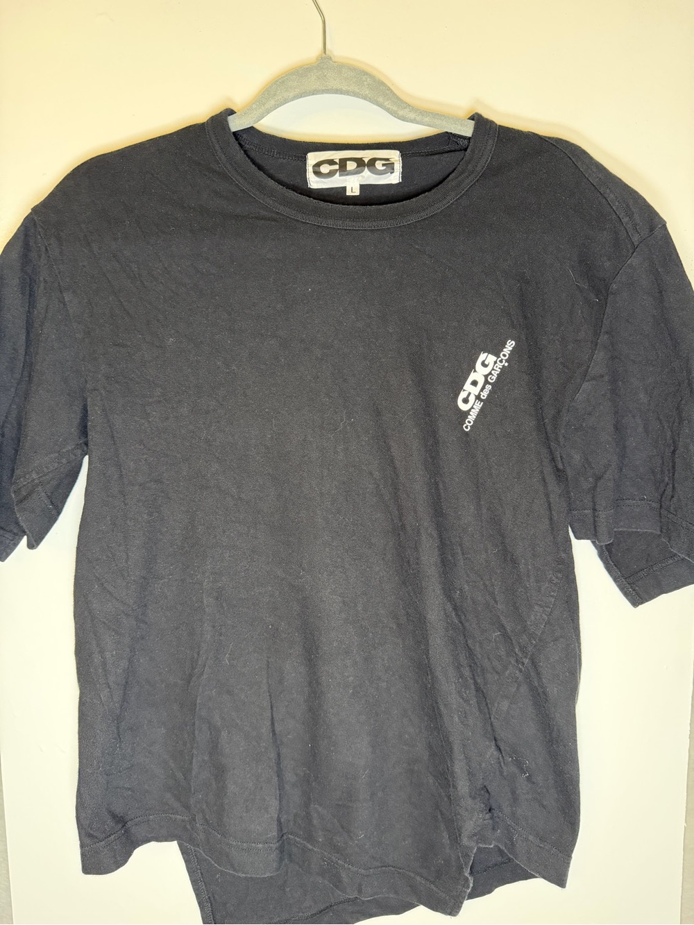 Comme des Garcons Black Logo Crew T-Shirt